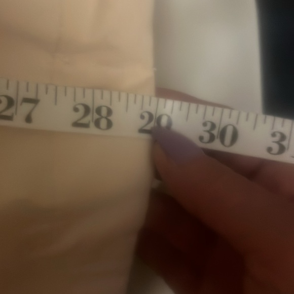 NWOT! Gorgeous Tommy Hilfiger 1/2 Zip Jacket. Cream w/ logo on breast and back. - Picture 14 of 15